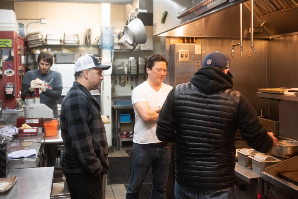 Kenji Lopez Alt in the kitchen wagyu